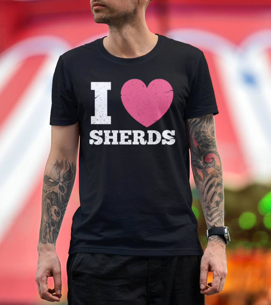 I Love Sherds Archaeology T-Shirt