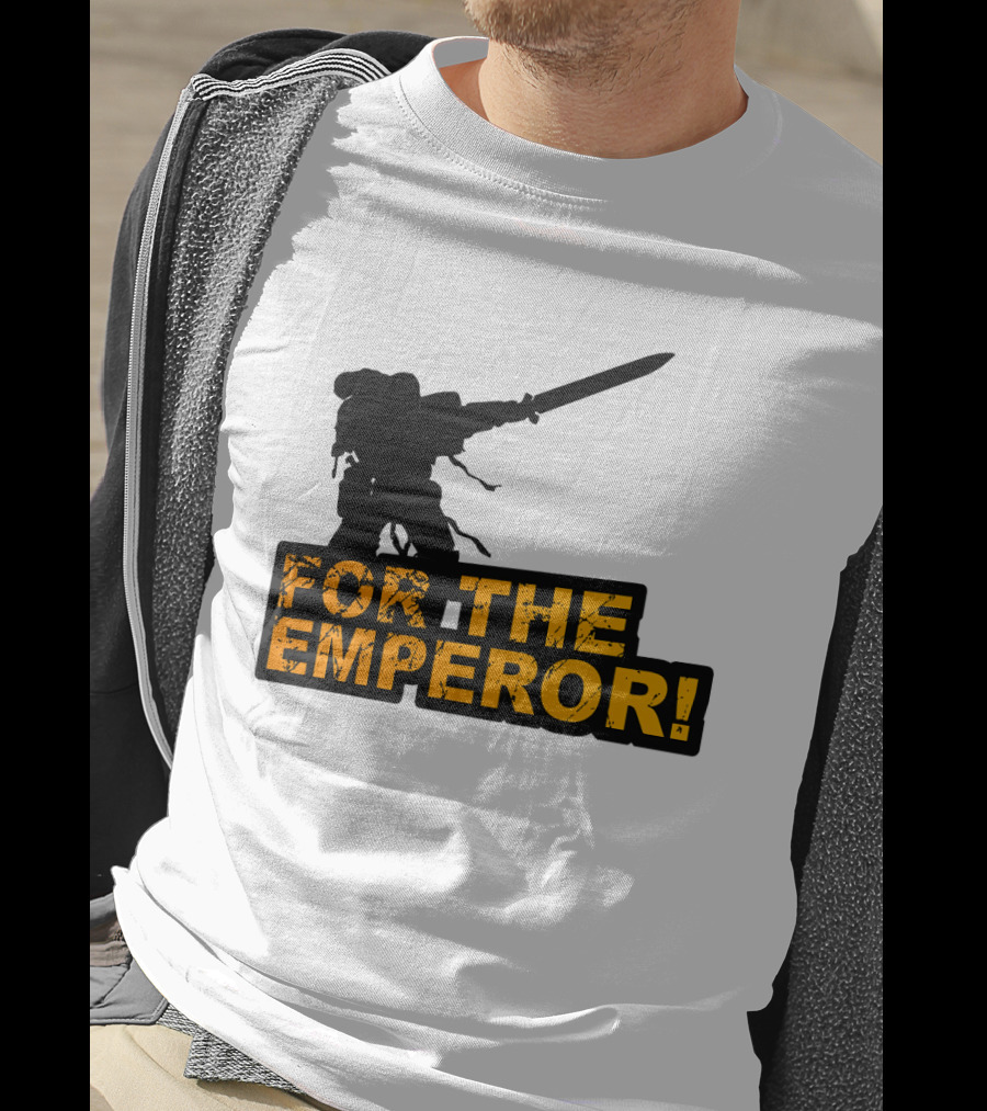 Warhammer For The Emperor Space Marine T-Shirt