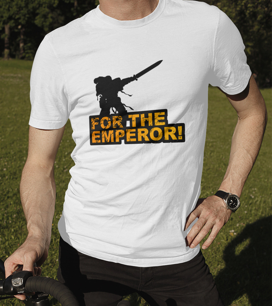 Warhammer For The Emperor Space Marine T-Shirt
