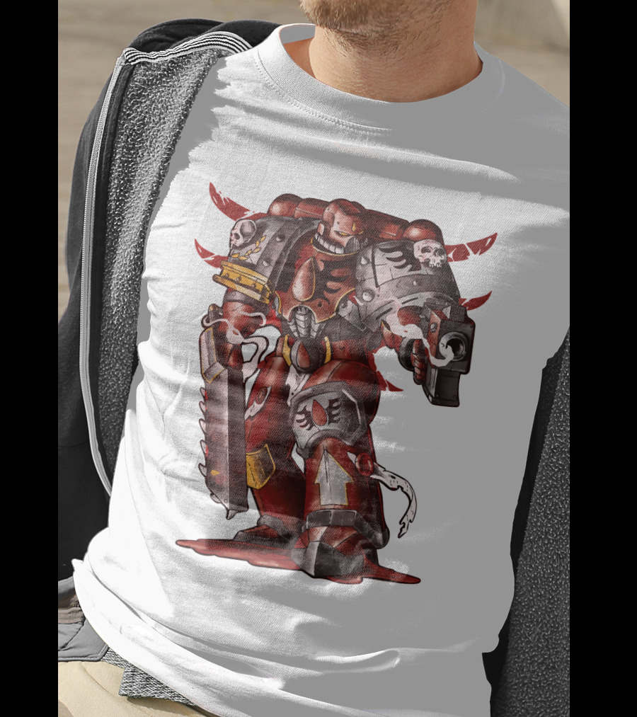 WH Blood Angels Space Marine Warhammer 40K T-Shirt