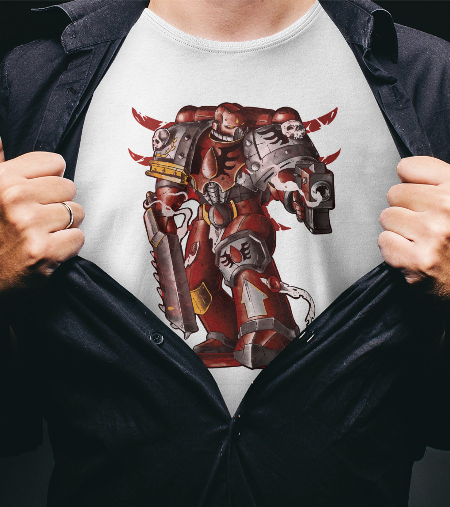 WH Blood Angels Space Marine Warhammer 40K T-Shirt