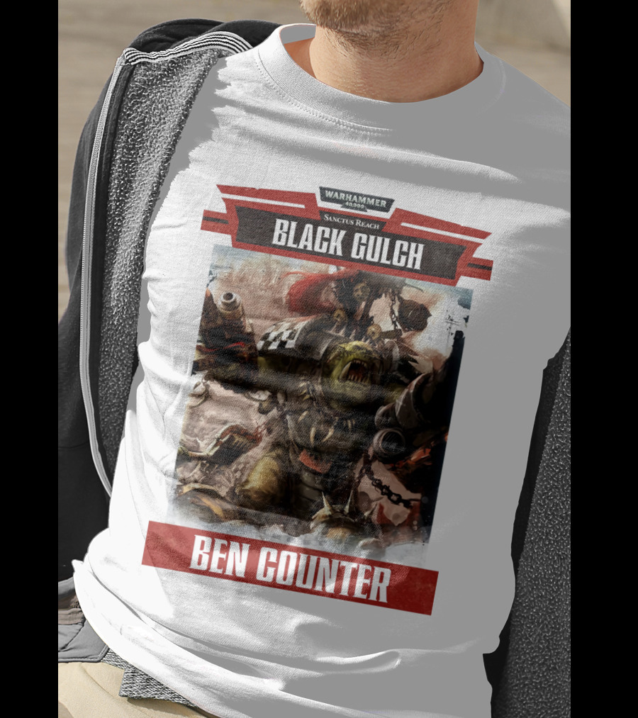 Warhammer 40000 Sanctus Reach Black Gulch Ben Counter T-Shirt