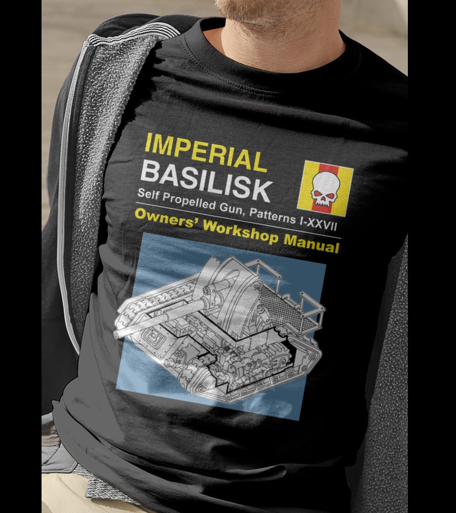 IMPERIAL BASILISK Self Propelled Gun Owners' Workshop Manual T-Shirt