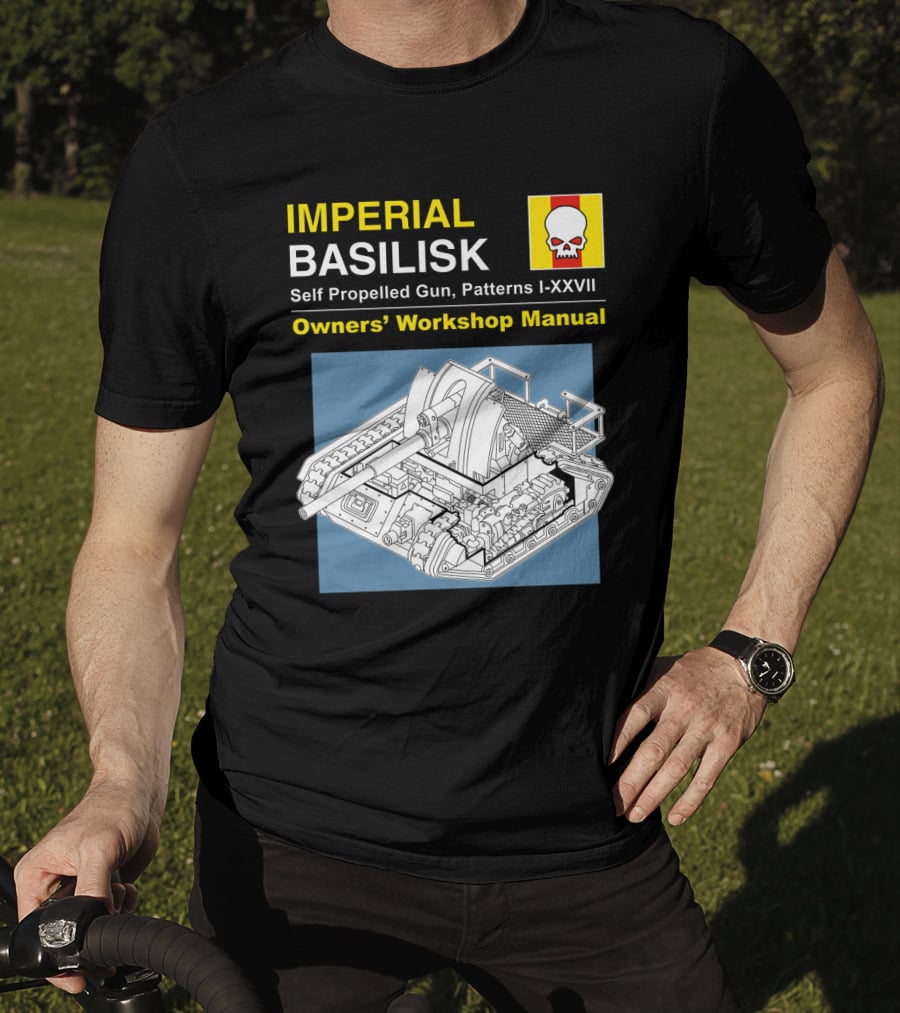 IMPERIAL BASILISK Self Propelled Gun Owners' Workshop Manual T-Shirt