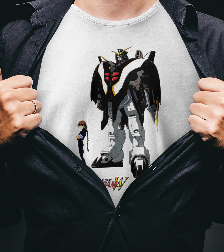 Mobile Suit Gundam Wing Deathscythe Duo Maxwell T-Shirt