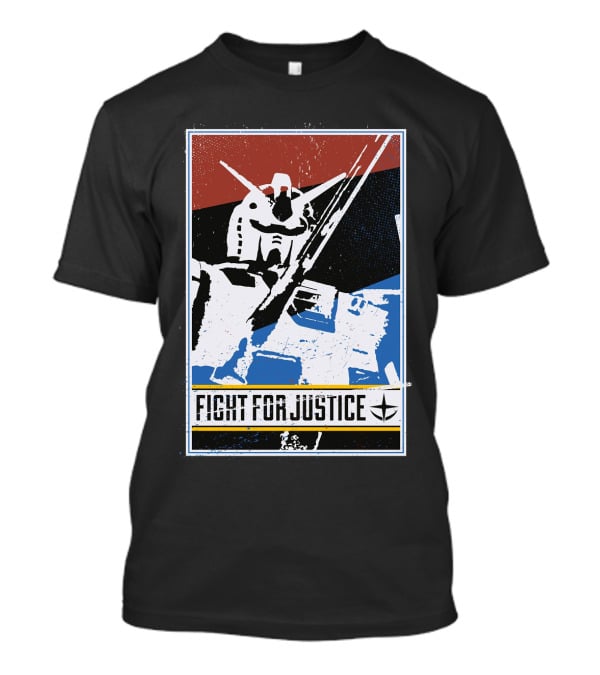 Gundam Fight For Justice Robot T-Shirt