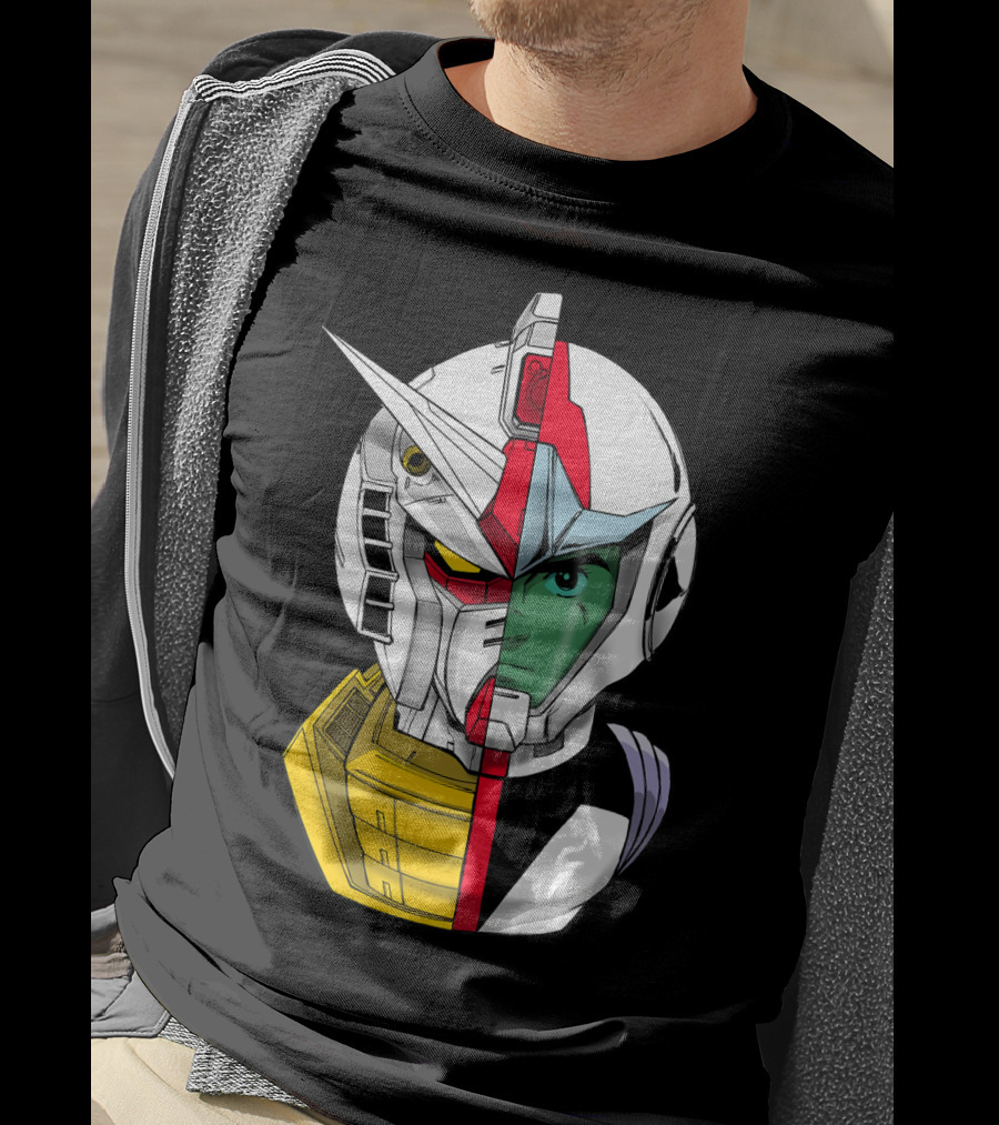 GUNDAM RX-78-2 And RX-79 Dual Face T-Shirt