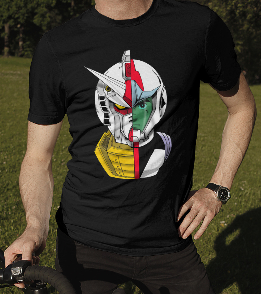 GUNDAM RX-78-2 And RX-79 Dual Face T-Shirt