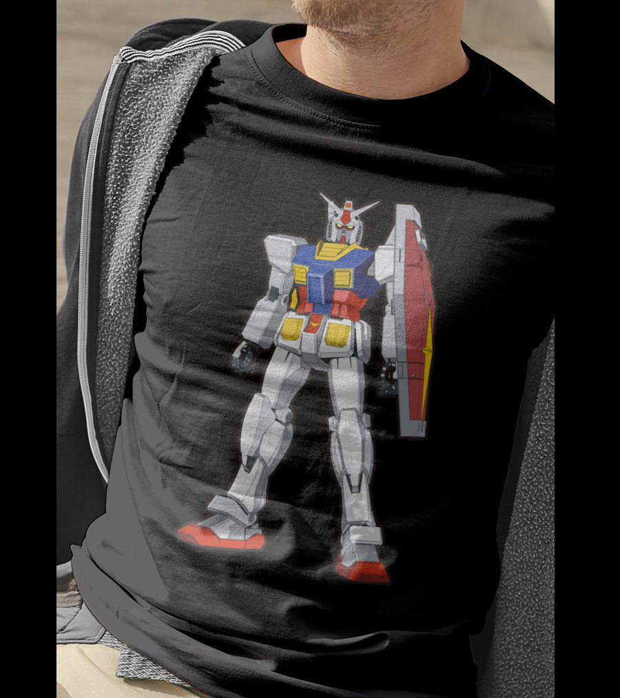 Gundam RX78 Mobile Suit Iconic Anime Robot T-Shirt