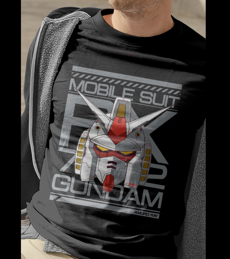 Mobile Suit RX 78 2 Gundam Amuro Ray T-Shirt