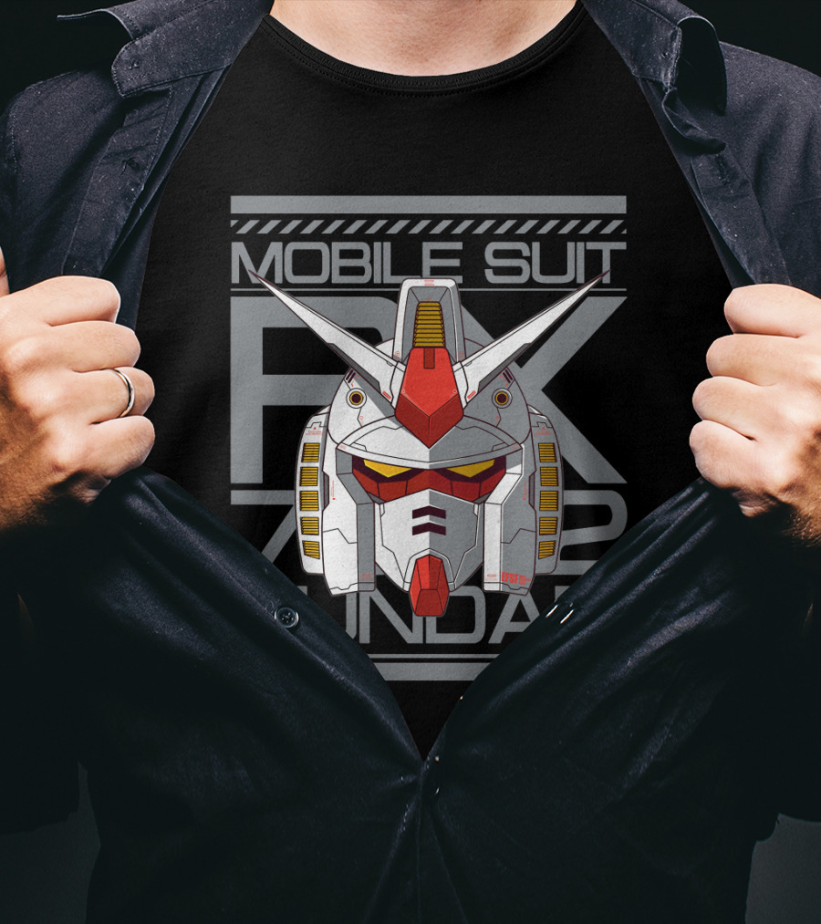Mobile Suit RX 78 2 Gundam Amuro Ray T-Shirt