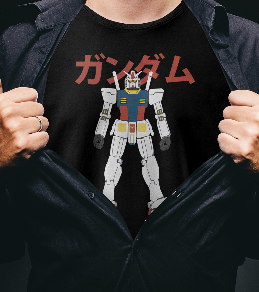 Gundam RX 782 Iconic Mecha T-Shirt