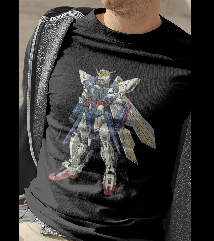 Gundam Wing Wing Zero Custom Mobile Suit T-Shirt