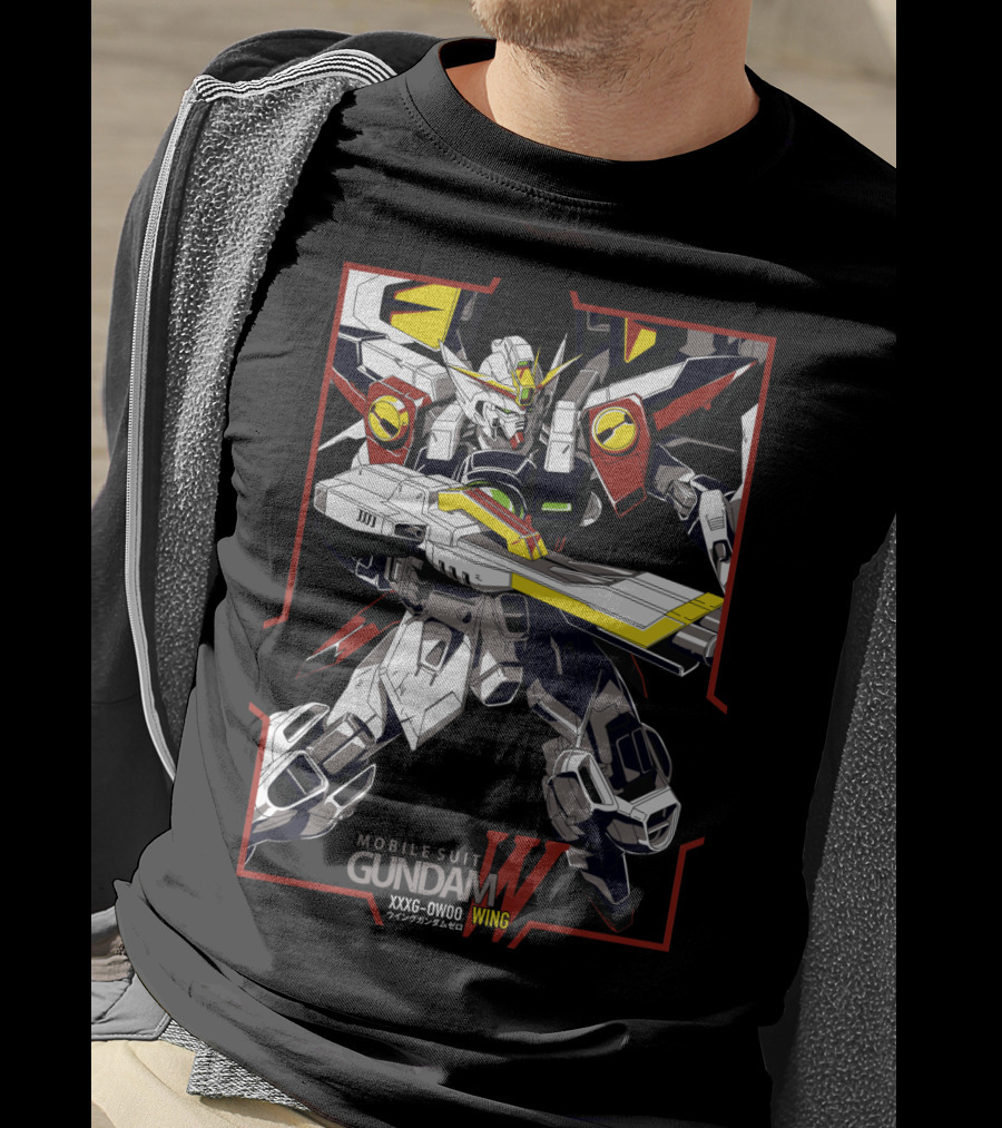 Mobile Suit Gundam Wing XXXG-00W0 Wing T-Shirt