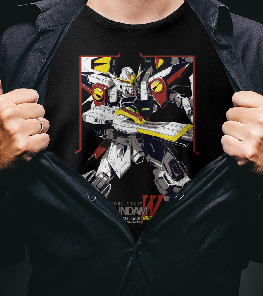 Mobile Suit Gundam Wing XXXG-00W0 Wing T-Shirt