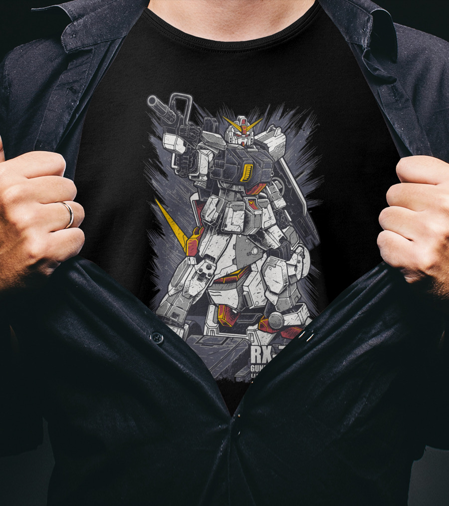 RX-79[G] Gundam Ground Type U.N.T. First Production Mobile Suit T-Shirt