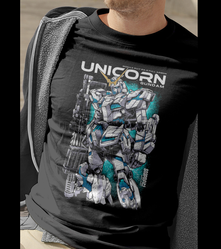 Mobile Suit RX-0 Full Armor Unicorn Gundam T-Shirt