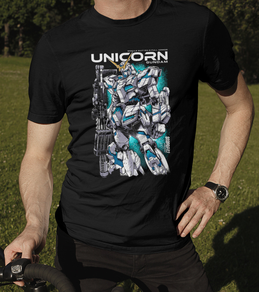 Mobile Suit RX-0 Full Armor Unicorn Gundam T-Shirt