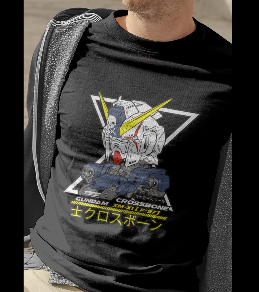 Gundam Crossbone XM-X1 FF-97 T-Shirt