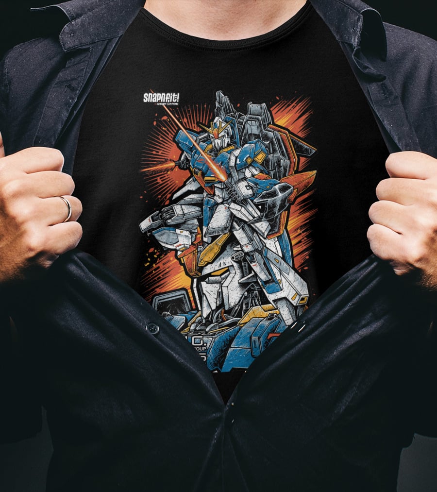 Snapfit AEUG MSZ-006 Zeta Gundam Anti Earth Union Group T-Shirt