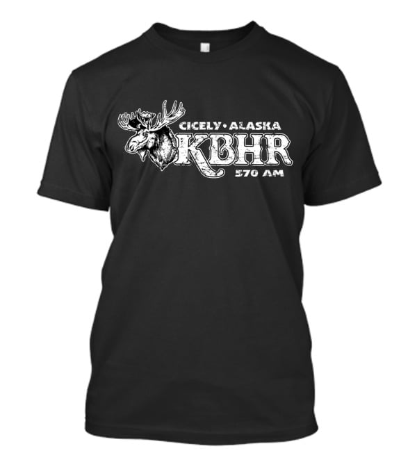 Cicely Alaska KBHR 570 AM Moose Radio T-Shirt
