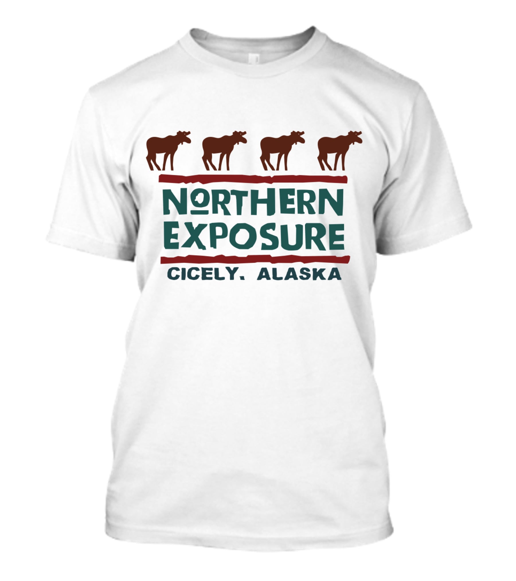 Northern Exposure Cicely Alaska Moose T-Shirt