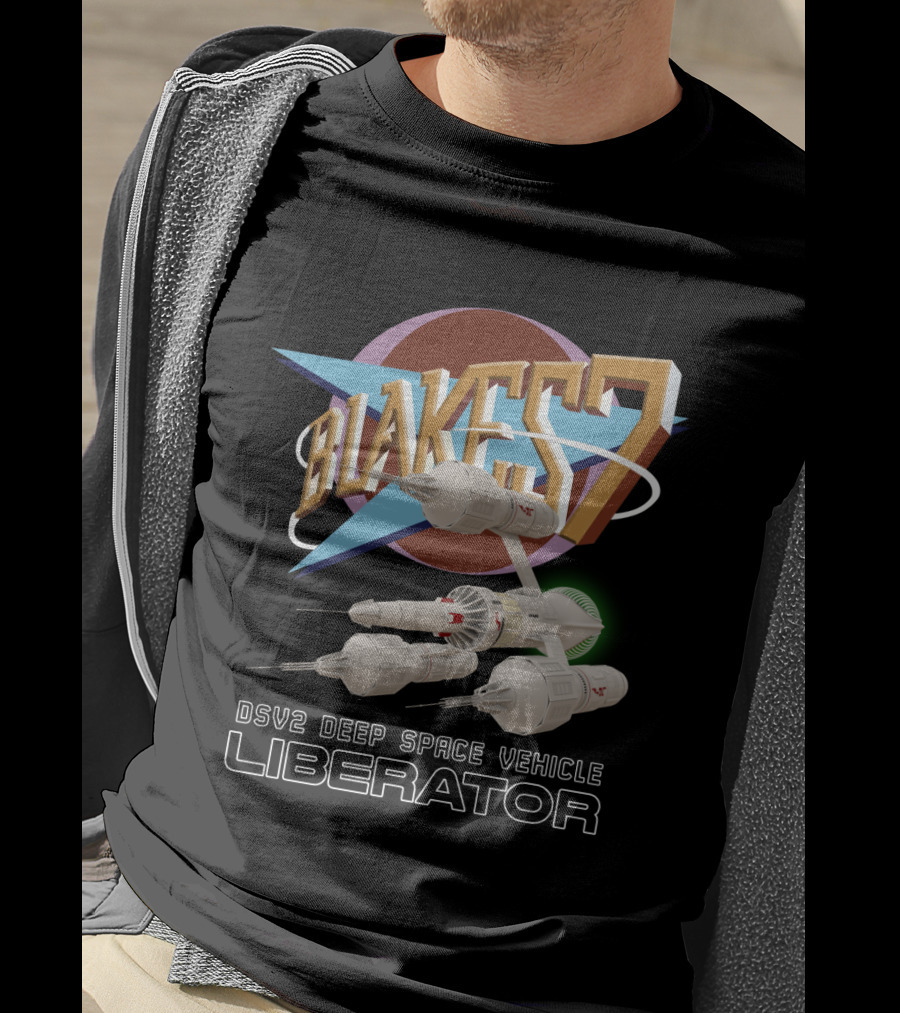 Blake's 7 DSV2 Deep Space Vehicle Liberator T-Shirt