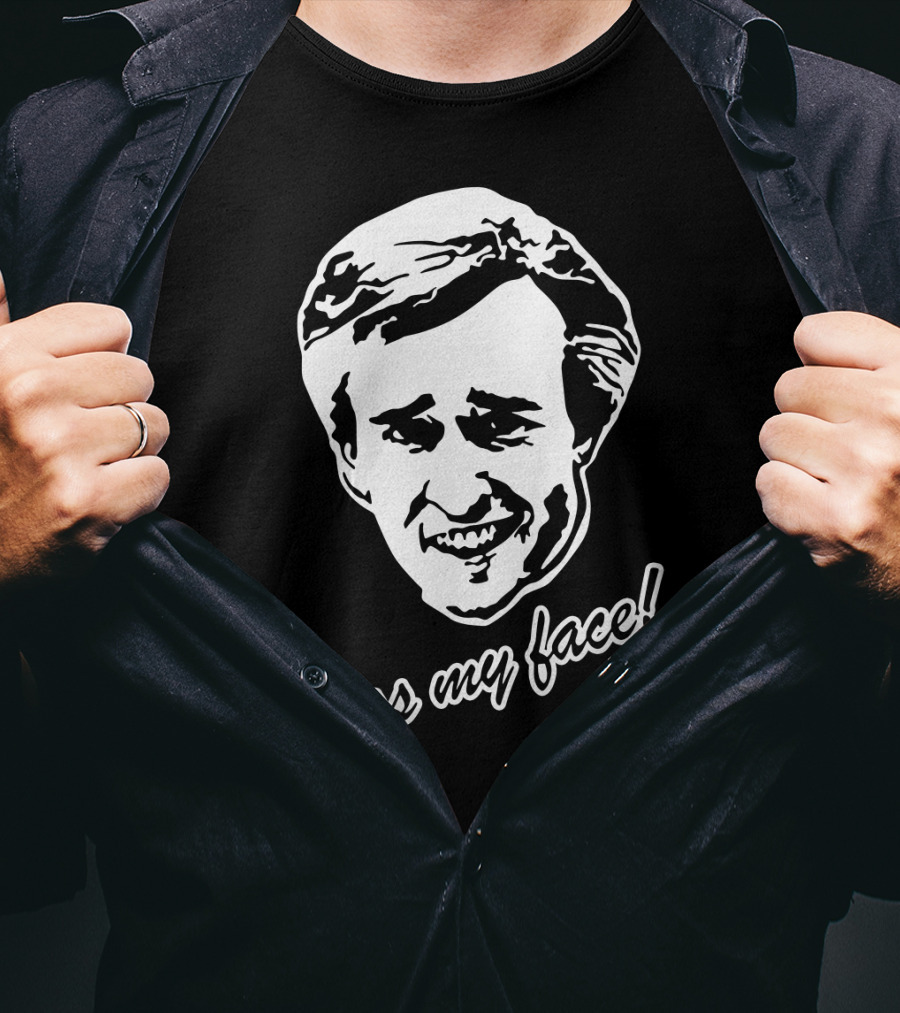 Alan Partridge Kiss My Face T-Shirt