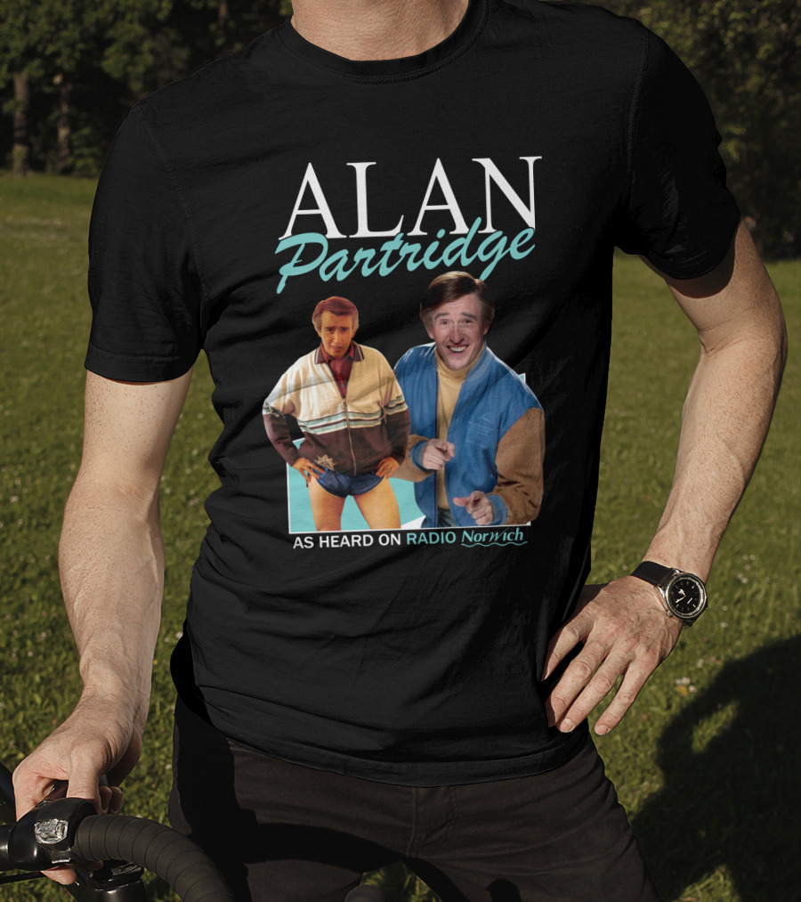 ALAN Partridge As Heard On RADIO Norwich T-Shirt