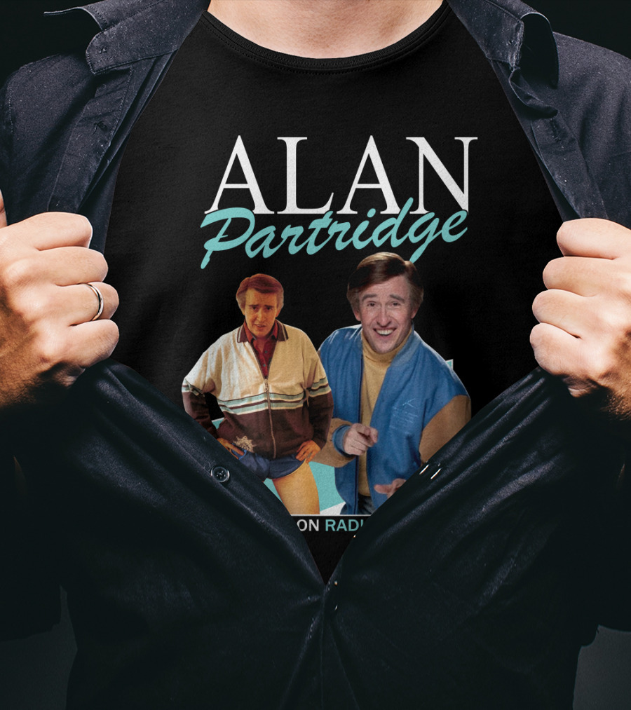 ALAN Partridge As Heard On RADIO Norwich T-Shirt