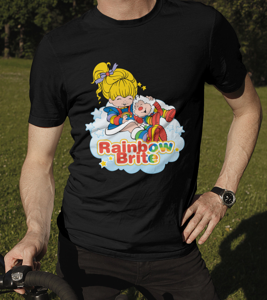 Rainbow Brite And Twink Smiling Happiness Cloud Adventure T-Shirt