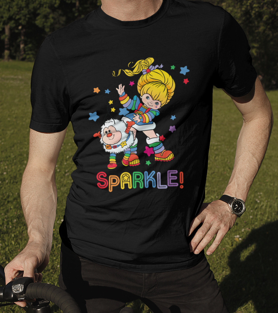 Rainbow Brite Sparkle Colorful Adventure With Twinkling Stars T-Shirt