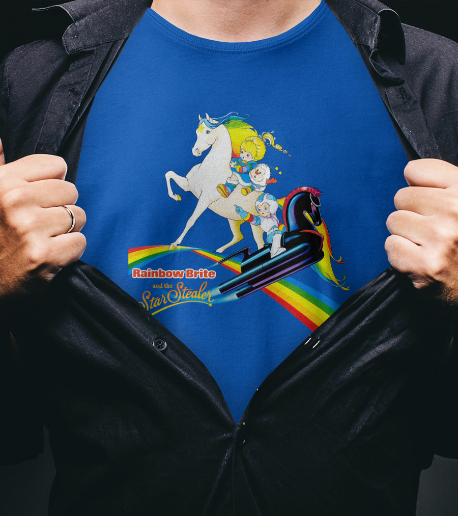 Rainbow Brite And The Star Stealer Rainbow Ride T-Shirt