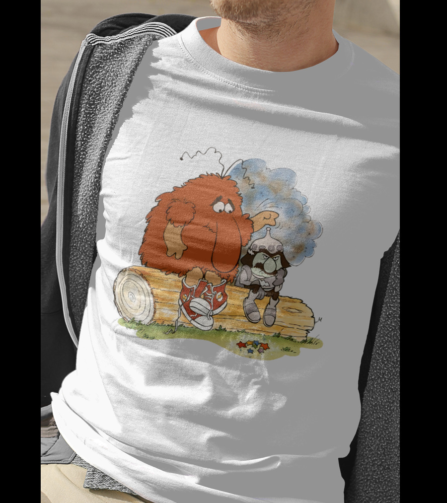 Rainbow Brite Murky Lurky And Cloudy Gloom On Log T-Shirt