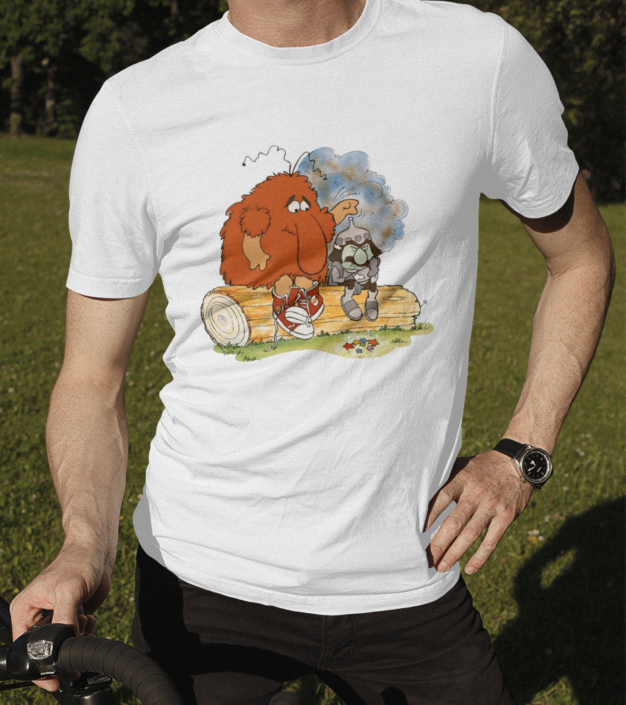 Rainbow Brite Murky Lurky And Cloudy Gloom On Log T-Shirt