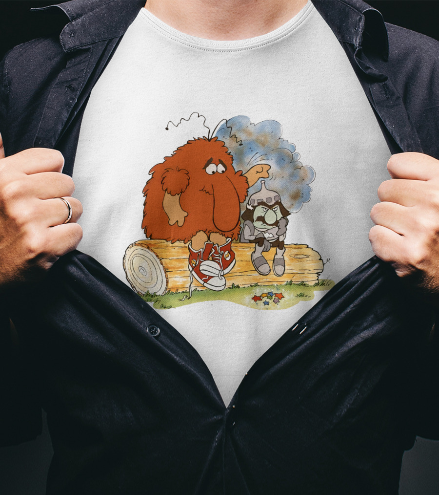 Rainbow Brite Murky Lurky And Cloudy Gloom On Log T-Shirt