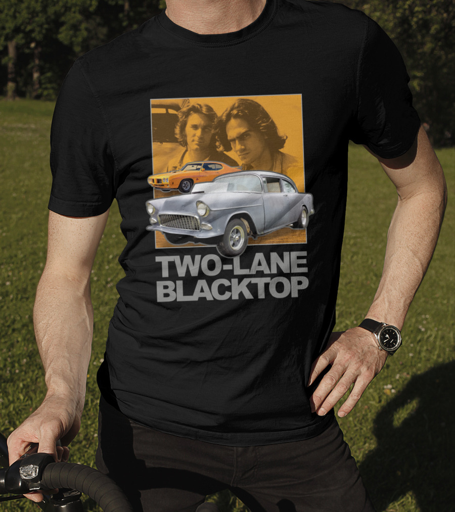 Two-Lane Blacktop Classic Cars And Characters T-Shirt