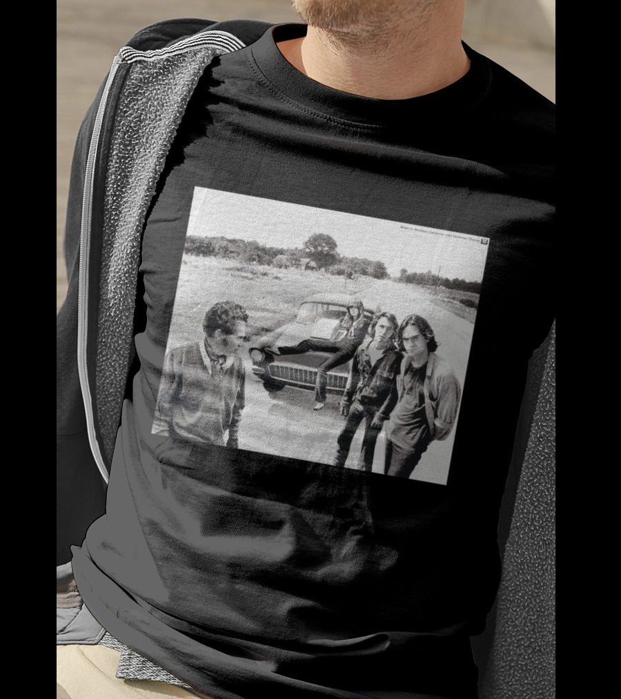 Two Lane Blacktop Picture Southern California Chevrolet Coupe Scene T-Shirt