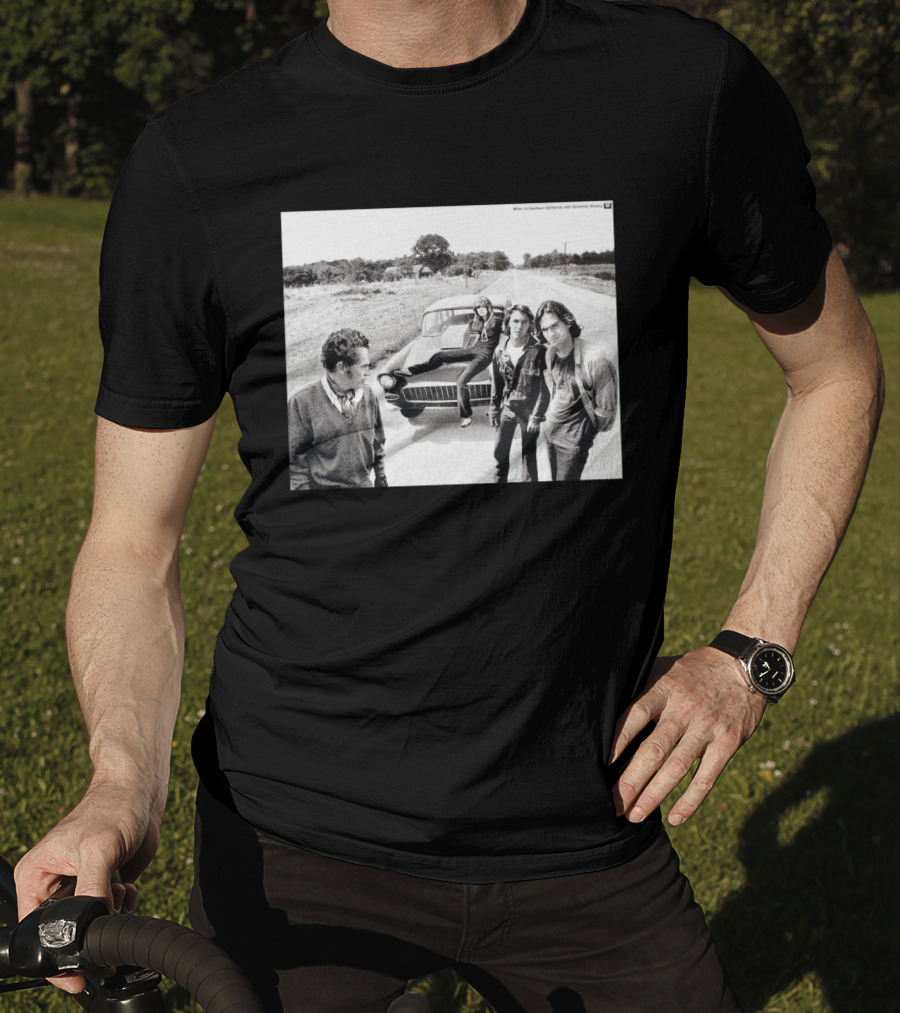 Two Lane Blacktop Picture Southern California Chevrolet Coupe Scene T-Shirt