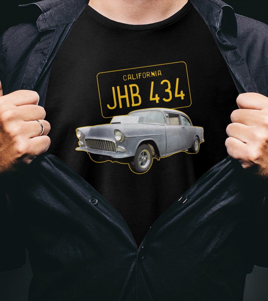 Two Lane Blacktop California JHB 434 Classic Car T-Shirt