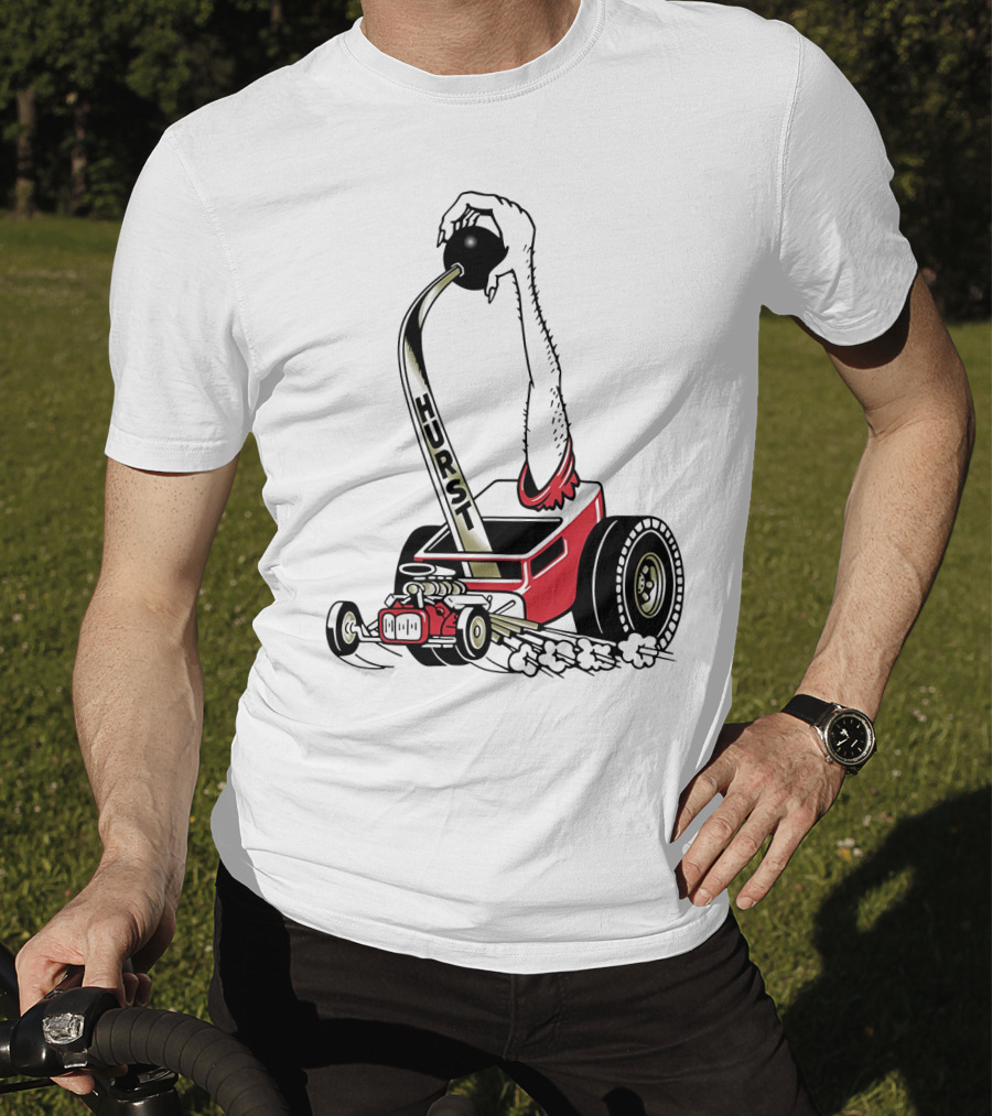 Hurst Floor Shift Monster Hot Rod Racing T-Shirt
