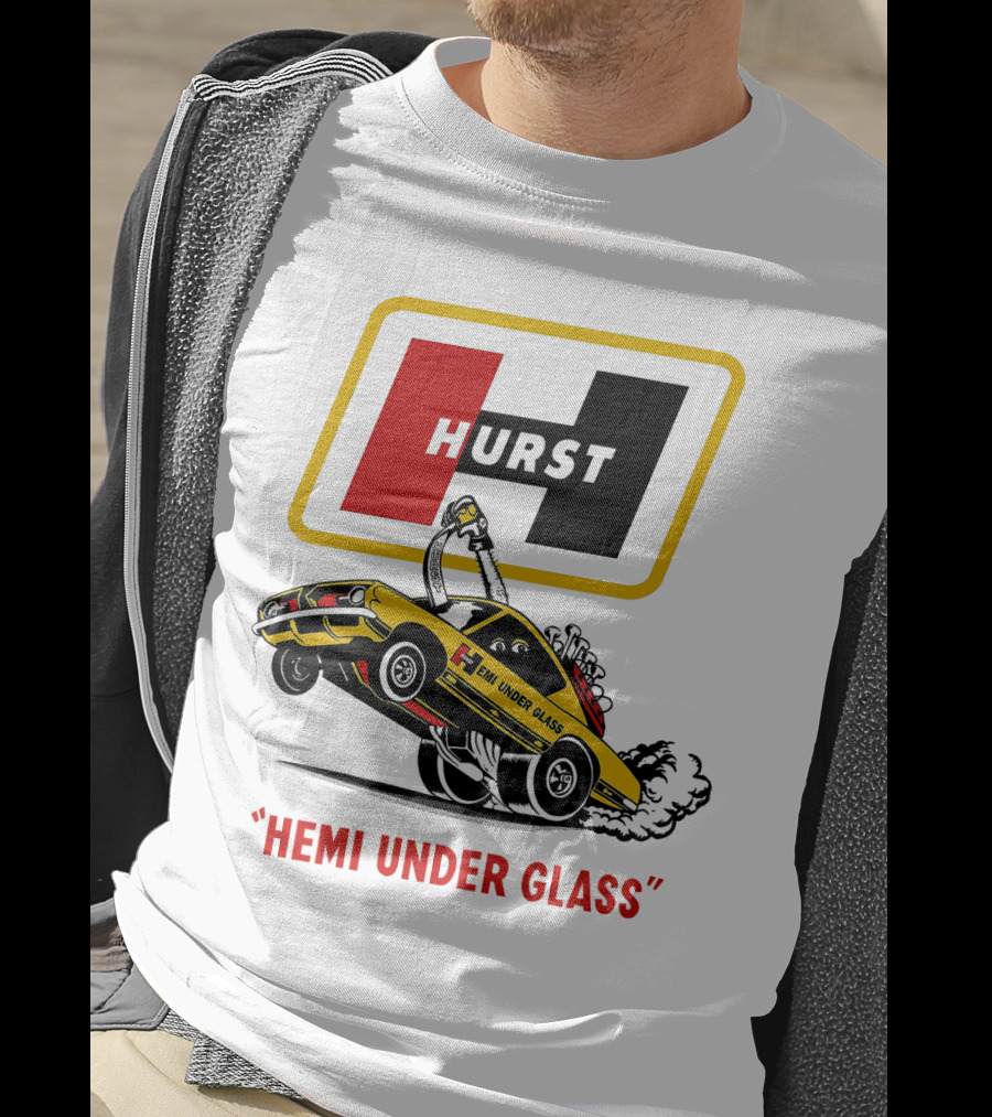 Hurst Hemi Under Glass Wheelstand T-Shirt