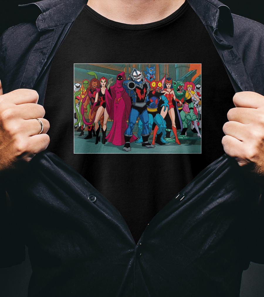 She Ra Horde Villains Group Masters Of The Universe T-Shirt