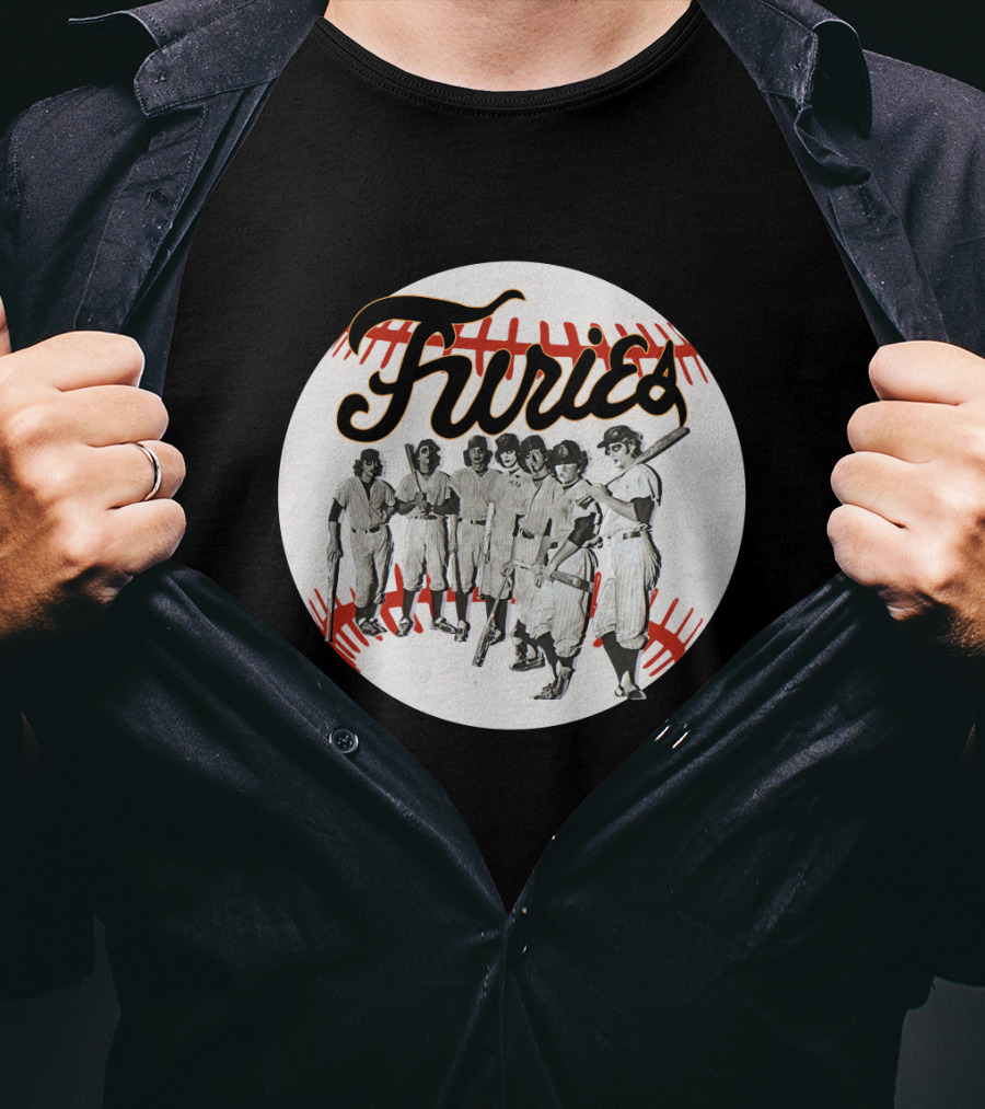 The Warriors Furies Baseball Group T-Shirt