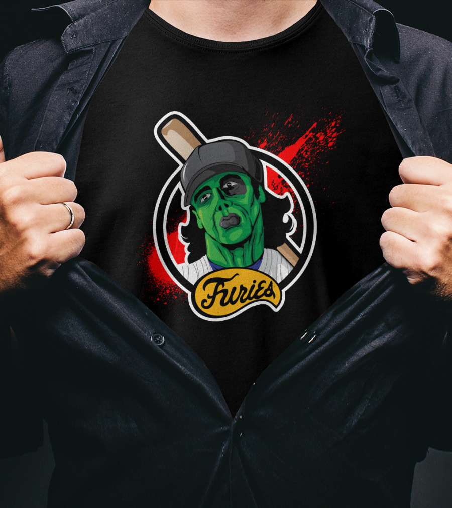 The Warriors Furries Baseball Zombie Mashup T-Shirt
