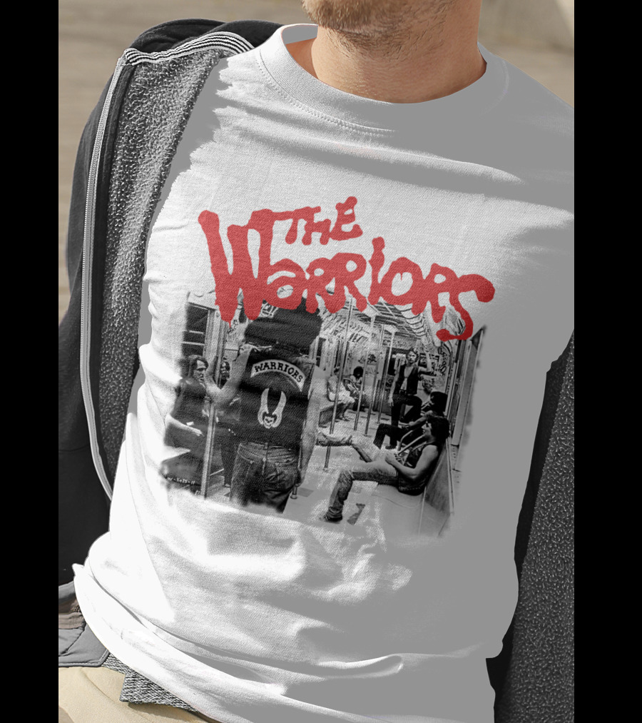 The Warriors Movie Subway Scene Iconic Street Gang Jacket T-Shirt