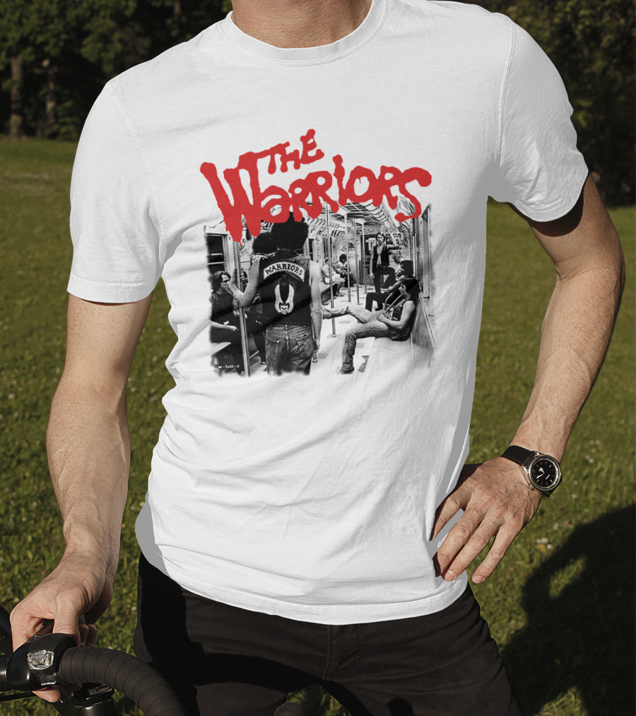 The Warriors Movie Subway Scene Iconic Street Gang Jacket T-Shirt