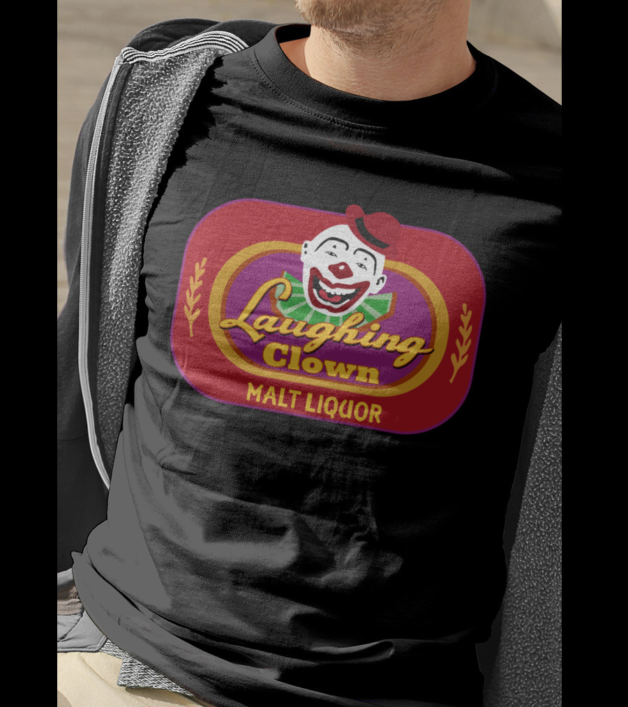 Talladega Nights Laughing Clown Malt Liquor T-Shirt