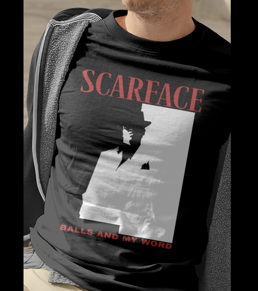 Scarface Balls And My Word Classic T-Shirt