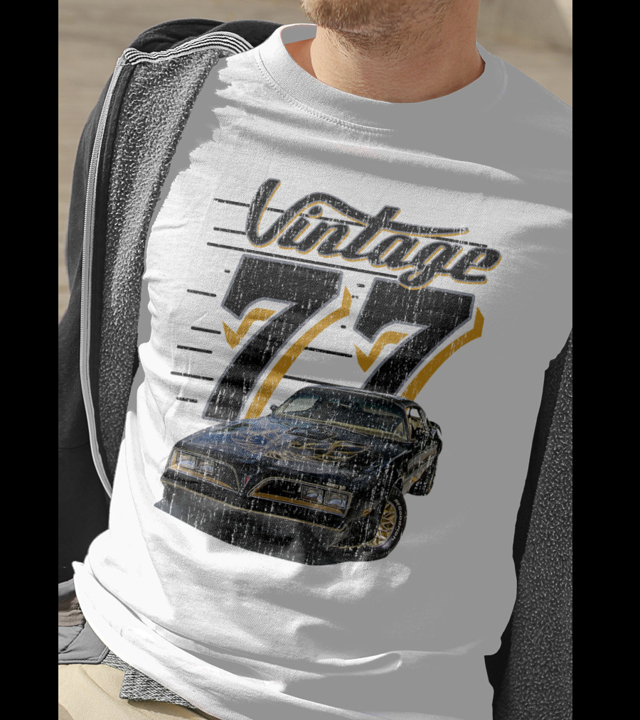 Vintage 77 Smokey And The Bandit 1977 Pontiac Trans Am T-Shirt